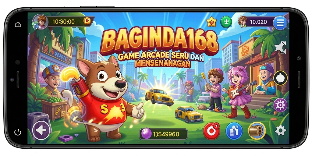 Screenshot menunjukkan gameplay seru dan menegangkan dari BAGINDA168.