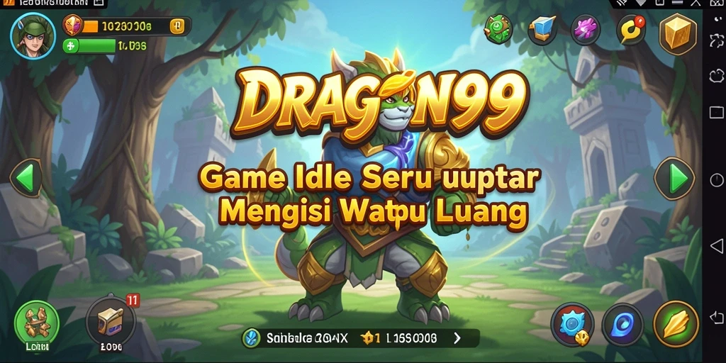 Tangkapan layar yang menunjukkan gameplay menarik dari DRAGON99.