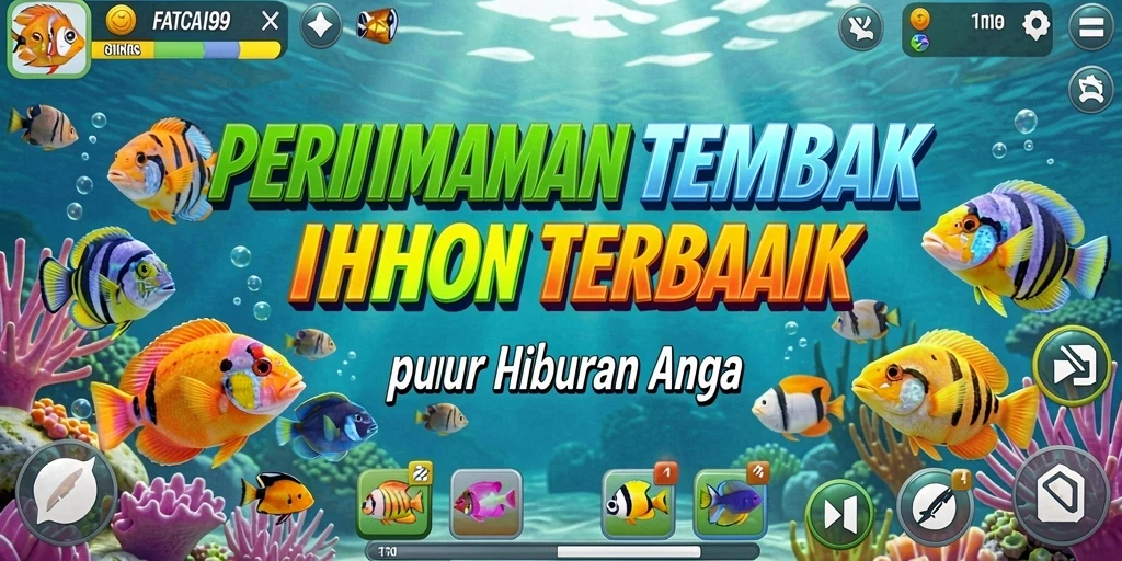 Menampilkan aksi seru menangkap ikan di FATCAI99.