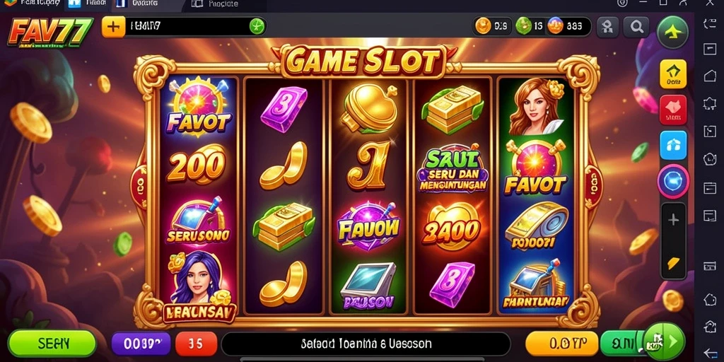 Screenshot FAV77 menampilkan gameplay Slot yang seru dan menarik.