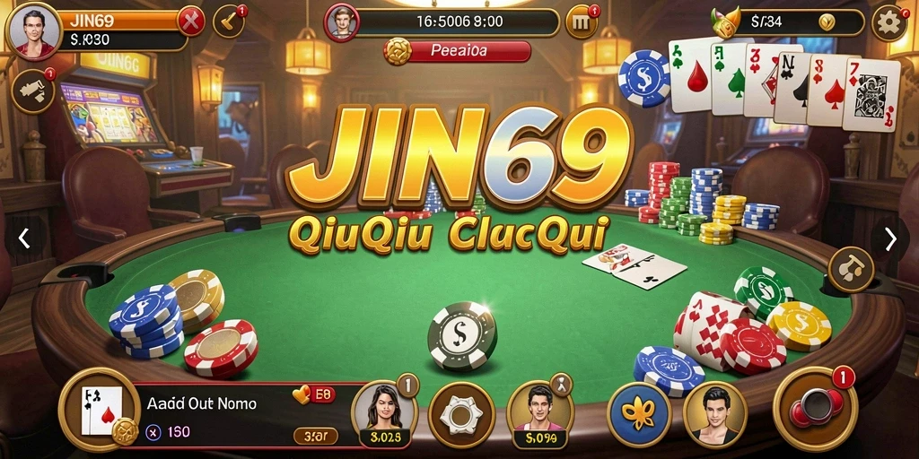 Tampilan gameplay QiuQiu yang mendebarkan dan penuh strategi.