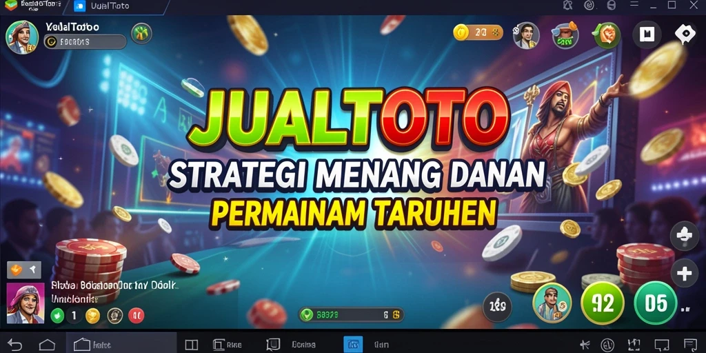 Screenshot utama JUALTOTO yang menunjukkan gameplay strategi yang mendalam.