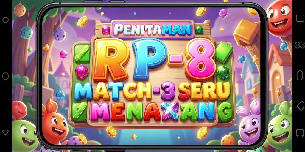 Tampilan gameplay RP8 yang menakjubkan dan seru.