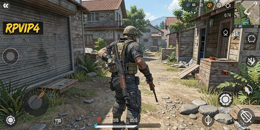 Tampilan gameplay RPVIP4 yang memukau dan realistis.