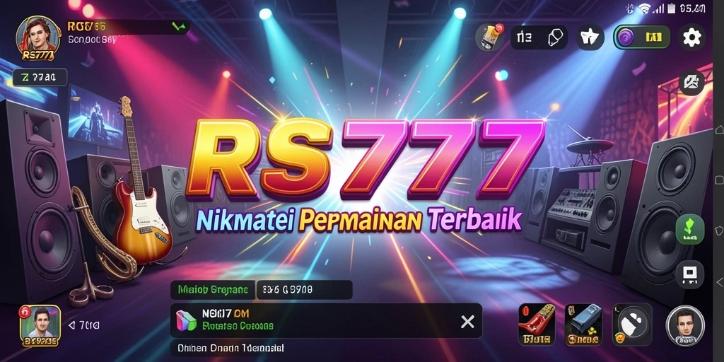 Tangkapan layar gameplay RS777 dengan antarmuka menarik.