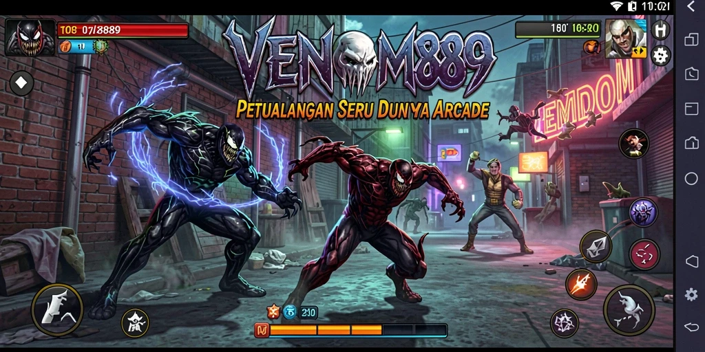 Tampilan gameplay menawan dari VENOM889 yang mengasyikkan.