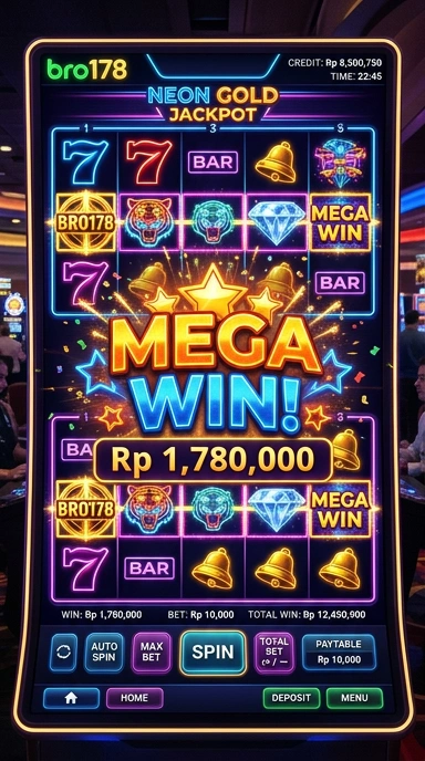 Tampilan homepage bro178 yang menarik dan mudah dinavigasi.